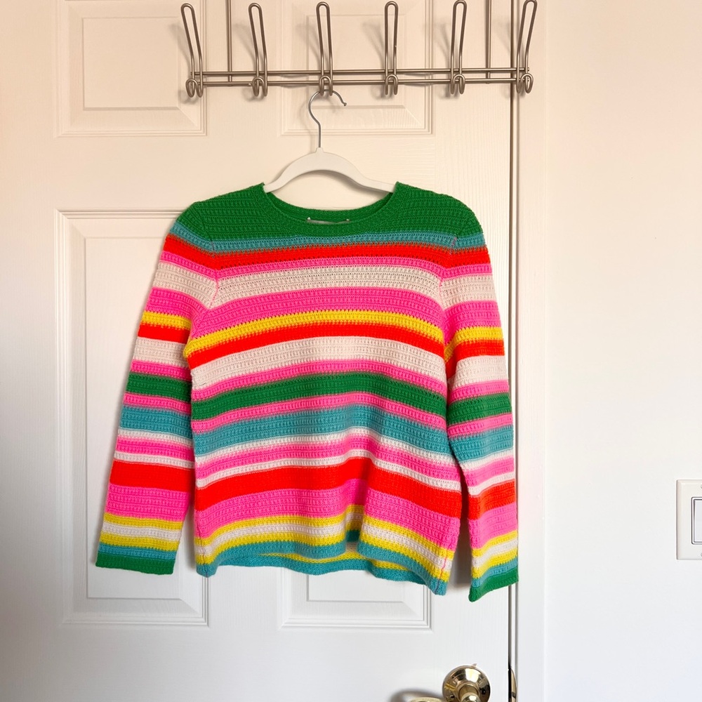 Autumn Cashmere Multicolor Striped Sweater